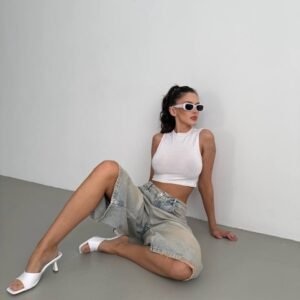 Baggy short jeans