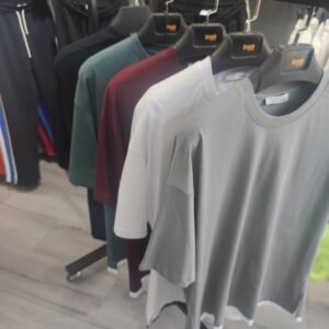 Acid washed oversized t-shirts